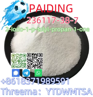 2-iodo-1-p-tolyl-propan-1-one CAS 236117-38-7 99% white powder
