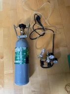 Akvarijní CO2 set s elektromagnetem a akvarijní PH kontrolér