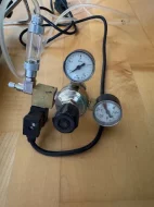 Akvarijní CO2 set s elektromagnetem a akvarijní PH kontrolér