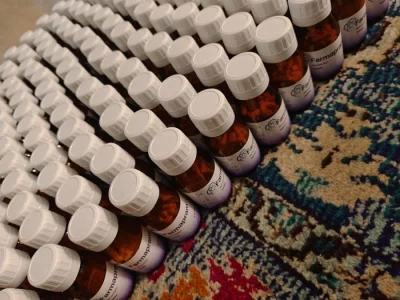 Original and sealed packs of medicine available