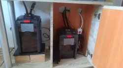 Prodám akvárium 200 l + 2x EHEIM filtrace (Profesionel 4+ 350 a 250)