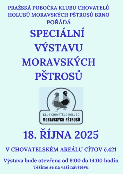Speciální výstava Moravských pštrosů