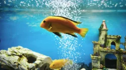 Tlamovec černoploutví, Tlamovec Africký