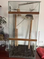 Terárium sklo 100x50x50 cm