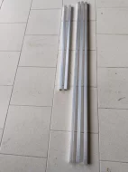 Rohový zálet, hliníkový profil, polykarbonát