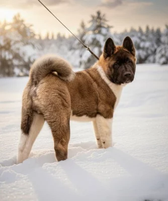 Americká akita štěňata