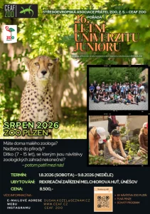 Letní pobytový tábor pro děti se zájmem o zvířata a zoologické zahrady