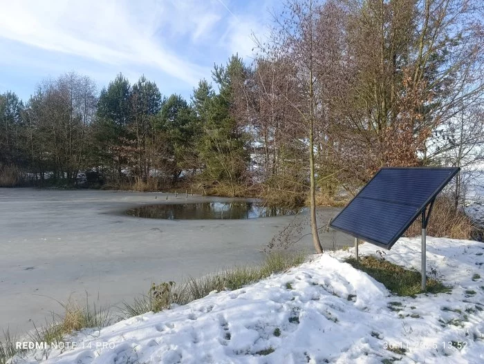 Solární aerátory / násada ryb