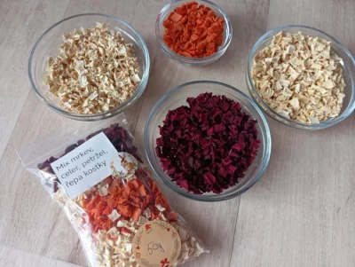 sušená zelenina mix