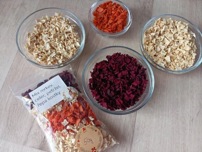 sušená zelenina mix