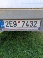 Prodám nebrzdeny vlek agados.