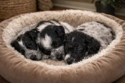 Roztomilá merle štěňátka – 3 pejsci a 1 fenečka