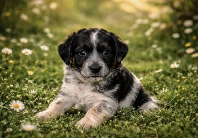 Roztomilá merle štěňátka – 3 pejsci a 1 fenečka