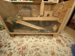 Kotec a klec pro morčata (případně jiného hlodavce)