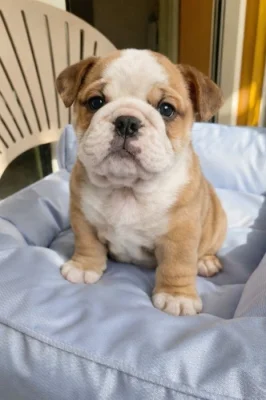 Zdarma  dárek štěňata anglického buldoka k adopci