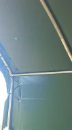 Mobilní pastevní přístřešek ALM 6x6m na stojnách – 1 měsíc starý