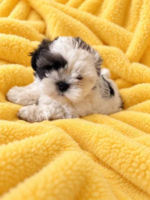 Shih tzu holčička