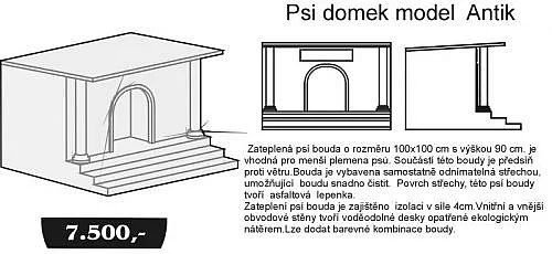 Zateplená psí bouda