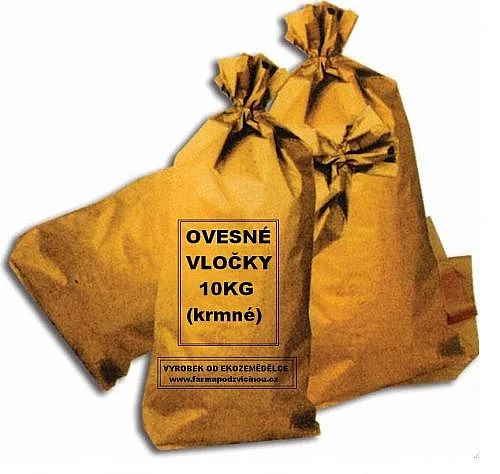 OVESNÉ VLOČKY MAČKANÉ 10Kg (krmné)