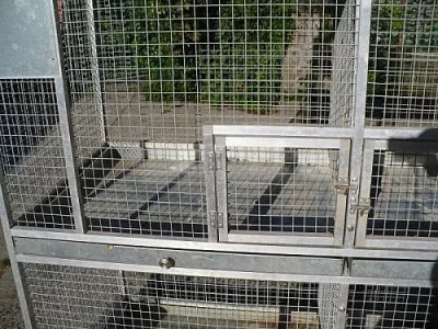 Aluminiová klec- 6 samostatných klecí