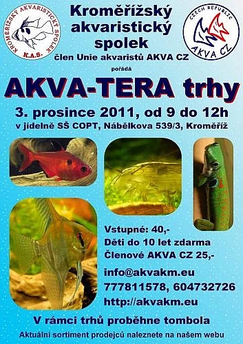 AKVA-TERA trhy Kroměříž