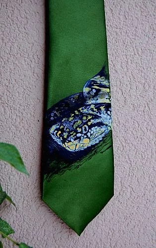 Originální malba na kratavy a textil