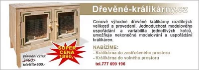 Dřevěné králikárny