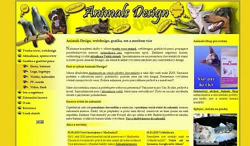 Aktualizace webů pro chovatele