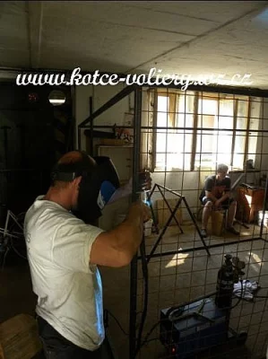 Výroba kotců na zakázku