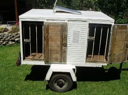 přívěs na přepravu psů