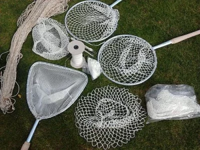 RUČNĚ PLETENÉ RYBÁŘSKÉ SÍTĚ